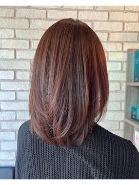 アエラスラナ 相模大野(Aeolus Lana) レイヤーボブ×オーガニックカラー