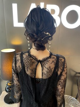 ラボー ノースプラザ店(LA'BO) アップスタイルヘアセット
