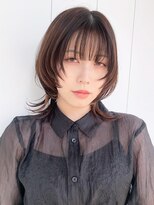 アルバム 池袋(ALBUM)&nbsp;ミディアムウルフスタイル_ショコラアッシュヘルシー_79318