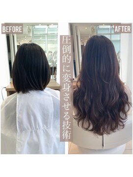 ルイス(L'wis) 叶えます、ボブからロングに大変身、魔法のようなシールエクステ