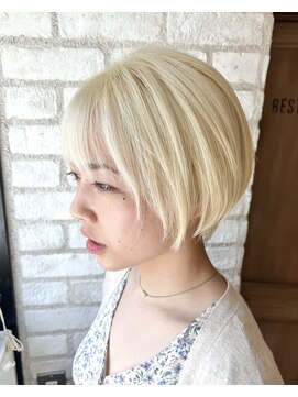 エイトセカンド 新宿三丁目店(EIGHT second) ハイトーンショート