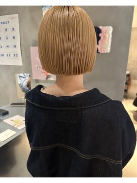 ハウ 心斎橋(how) ミニボブ/ショート/ショートヘア/前下がりボブ/ぱつっとボブ