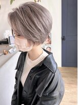 アーブル ヘアーアンドメイク(ARBRE) ショートハイライトブリーチダブルカラー