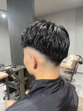 スウェル 柏店(Swell) 柏/メンズ/ハイライト/マッシュパーマ/ウルフ/アッシュブラック