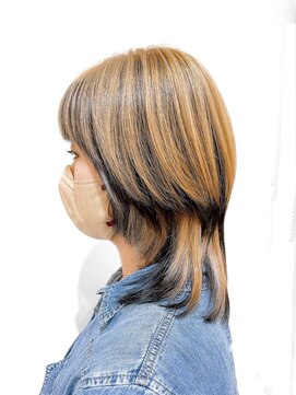 アッシュ 町田駅前通り店(Ash) 【Ash町田駅前通り店　西尾美妃】　2トーンウルフ