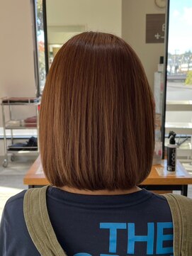 アトリエコア(Atelier Coa) ミルクティーベージュカラーくびれヘアグレージュカラー韓国