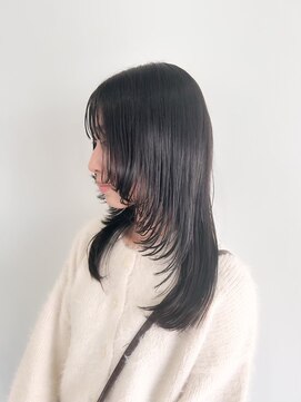 クローズ(cross-z) 20代30代40代◎透明感前髪パーマサイドバング小顔カット段カット