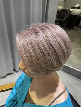 リタ(rita.) まつだて/ホワイトピンク/艶髪