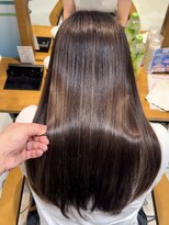 ビューブルー 亀戸錦糸町(VIEW BLUE)&nbsp;美髪カールシアーカラーピンクブラウンエアリーロングセミディ