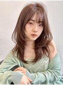 ハイレイヤー/ミディアムヘアー