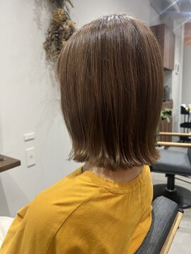 フェリスヘア(feliz hair) 結べる切りっぱなしボブ 岐阜