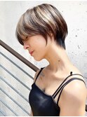 【Say.岩井】くびれショート×ハイライト×前髪長め