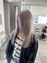 カラ ヘアーサロン(Kala Hair Salon)&nbsp;ハイライトバレイヤージュダブルカラーケアブリーチ20代30代