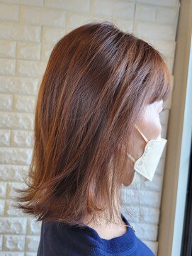 松本平太郎美容室 吉祥寺パートファイブ(PART5) 外ハネロブ×イノアカラー