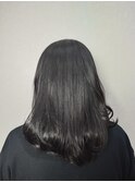 ストレートな艶髪◎