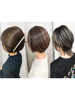 褒められ優先【垢抜けハイライト♪】＆当店超リピート【透明感グレイカラー】解決策を一緒に考えご提案◎