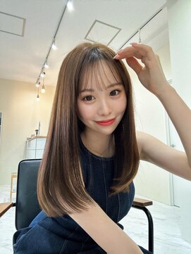 シェノン 夙川(CHAINON) 小顔カット/透明感カラー/韓国レイヤー/髪質改善/イメチェン