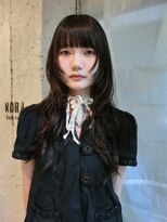 ノラ シブヤ(NORA)&nbsp;ロングハイレイヤーハッシュカットウルフカットレイヤーカット