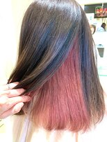 アズールサン 草加西口店(azule-sun)&nbsp;インナーカラー,ピンク