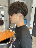 ラポードヘアークラフト(RAPPORD hair craft)&nbsp;波ツイスト×刈り上げマッシュ