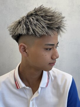 ルースト 西院店(ROOST) パイルツイスト×ホワイトメッシュ