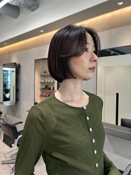 アビーファイブ(ABBEY 5) ボブミニボブボブカット前髪カット髪質改善トリートメント