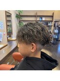 キッズフェードセンターパート×ツイストスパイラル