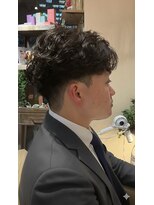 ヘアリゾート粋 ドゥオ 新宿南口店(dua)&nbsp;メンズシャドウスパイラルパーマ
