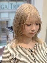 パークホワイト 代官山(PARK White)&nbsp;ボブウルフハッシュカットショートウルフボブ小顔カット