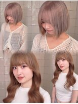 ディスイズ(thisis)&nbsp;【thisis】ハイトーン/ブリーチカラー/韓国風/レイヤーカット