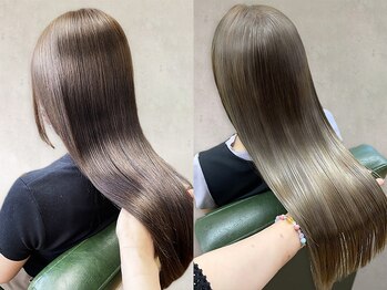 ビビバイマグ(bivi by Mag)の写真/髪に潤いが欲しい大人女性から大好評の当店オリジナルの【髪質改善カラー】で求めていた艶髪に♪