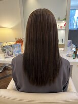 ギンザ ル グラン(JEAN CLAUDE BIGUINE GINZA Le Grand) モカブラウン 酸性ストレート 縮毛矯正 ゼロテクカラー