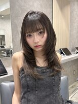 ユーフォリア 新宿通り(Euphoria)&nbsp;ワンホンヘア/韓国ヘア/ウルフ/前髪/レイヤーカット/新宿