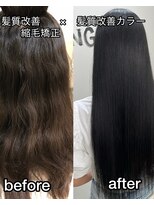 ルアナ 名古屋店(Luana) 乾かすだけでウルツヤになりたい方必見!髪質改善