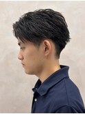 フェザーパーマ/シャドウパーマ/ニュアンスパーマ/men's/眉毛