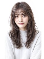ソレイユ(Soleil) ラフに動くガーリーなセミロングヘア