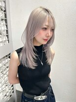 オーロ 千里山店(ORO)&nbsp;20代30代40代50代髪質改善ミルクティーハッシュ似合わせカット