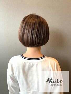 レザボアハイブ(reservoir Haibe) 30代40代白髪ぼかしボブ