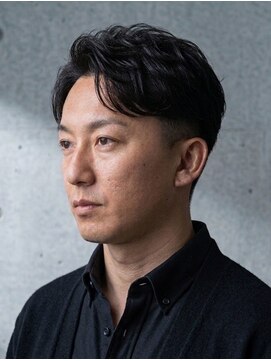 オールデイハローズ(ALL DAY HELLO'S) メンズ・毛流れビジネスフェザーパーマ　京都・河原町♯124