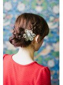 編み込みシニオン　（WA）