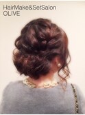 Olive*編み込み