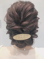 およばれヘアセット