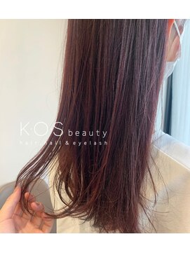 ケーオーエスビューティー(K O S beauty) チェリーレッド