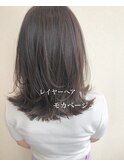 【イルミナカラー】透明感モカベージュ