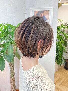 ロンドプランタン 恵比寿(Lond Printemps) 【Lond佐野】小顔モテスリークショートボブ