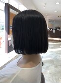 ぱつっとミニボブ