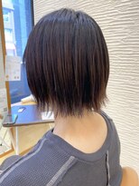 モリオ フロム ロンドン サッポロファクトリー店(morio FROM LONDON)&nbsp;【morio】札幌ボブ　ぱつっと外ハネ軽めボブ