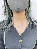 フルールデリズ(fleur de lis)&nbsp;＊＊インナーカラー＊サワーグリーン＊＊