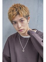 小久保style冬カラーツーブロックショートツーブロックマッシュ