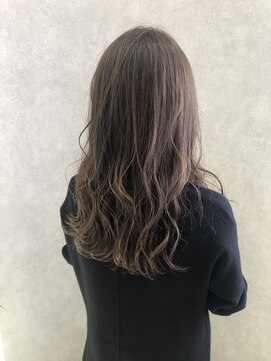 シロトータルデザイン(shiro total design) 細めハイライト×赤みなし柔らかブラウン